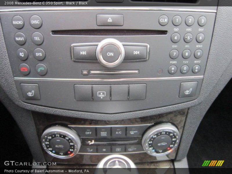 Black / Black 2008 Mercedes-Benz C 350 Sport