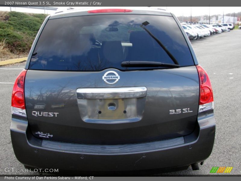 Smoke Gray Metallic / Gray 2007 Nissan Quest 3.5 SL