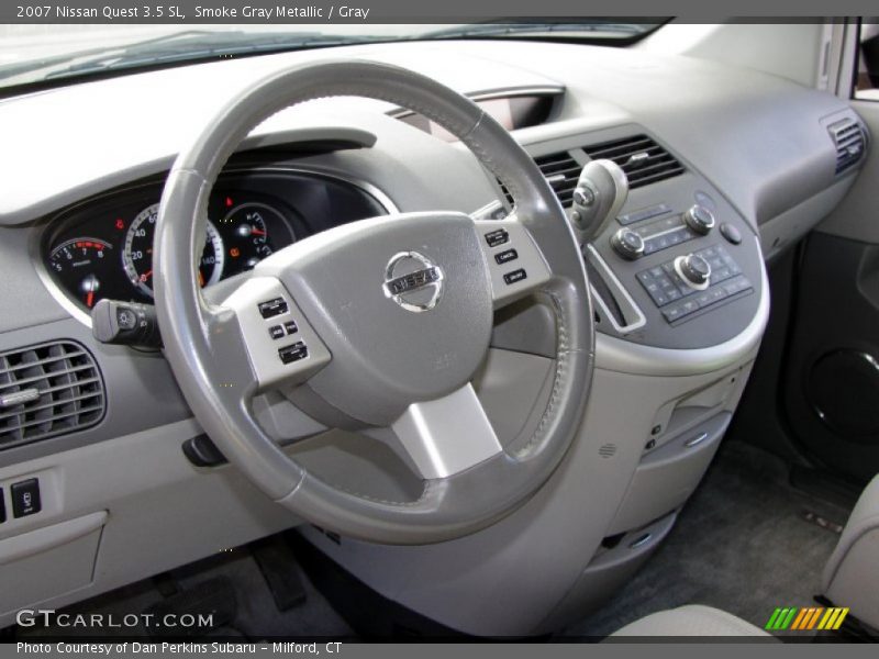 Smoke Gray Metallic / Gray 2007 Nissan Quest 3.5 SL