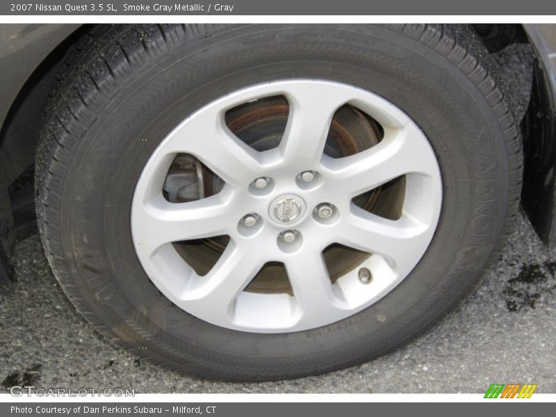 Smoke Gray Metallic / Gray 2007 Nissan Quest 3.5 SL