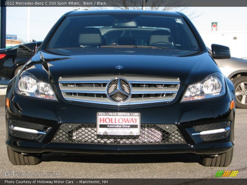 Black / Black 2012 Mercedes-Benz C 300 Sport 4Matic