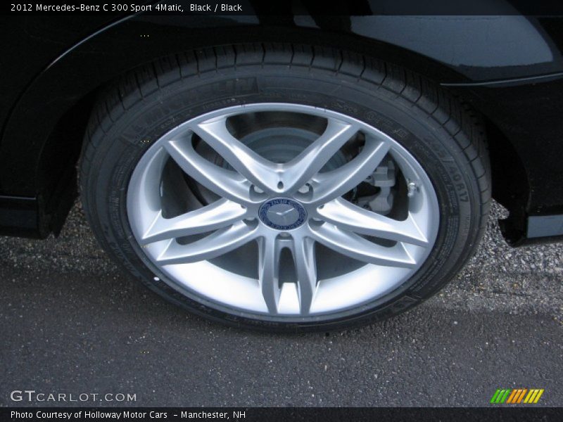 Black / Black 2012 Mercedes-Benz C 300 Sport 4Matic