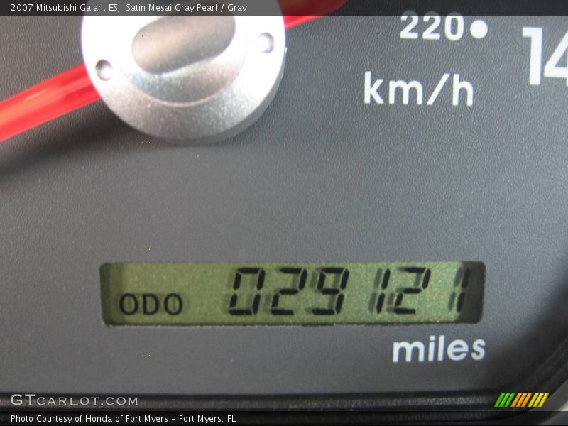 Satin Mesai Gray Pearl / Gray 2007 Mitsubishi Galant ES