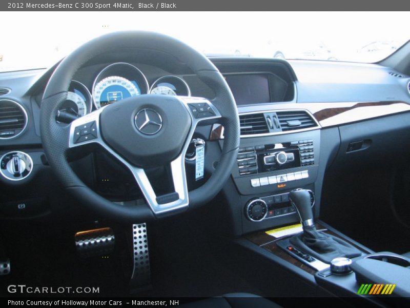 Black / Black 2012 Mercedes-Benz C 300 Sport 4Matic