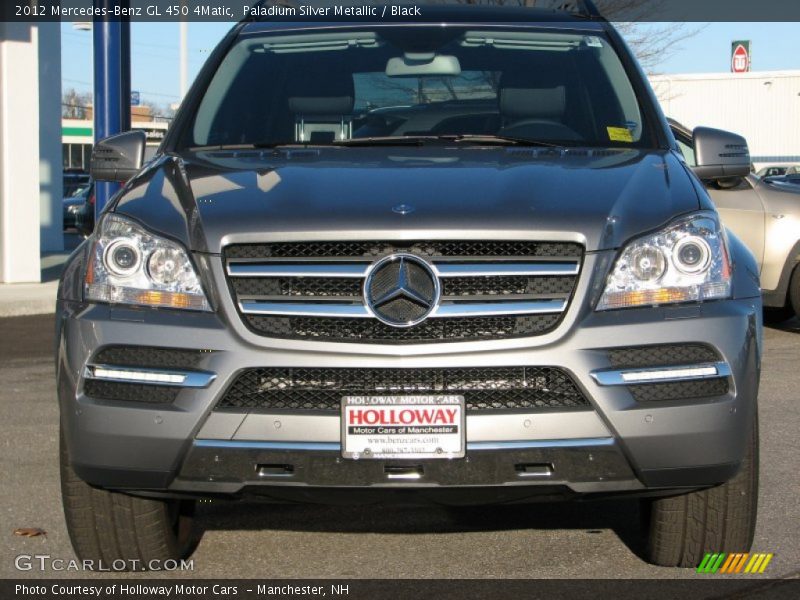 Paladium Silver Metallic / Black 2012 Mercedes-Benz GL 450 4Matic