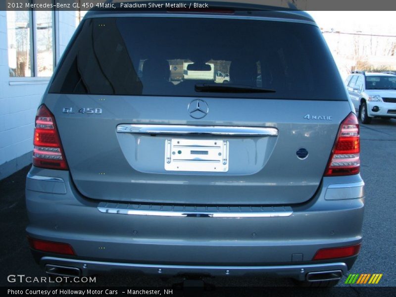 Paladium Silver Metallic / Black 2012 Mercedes-Benz GL 450 4Matic