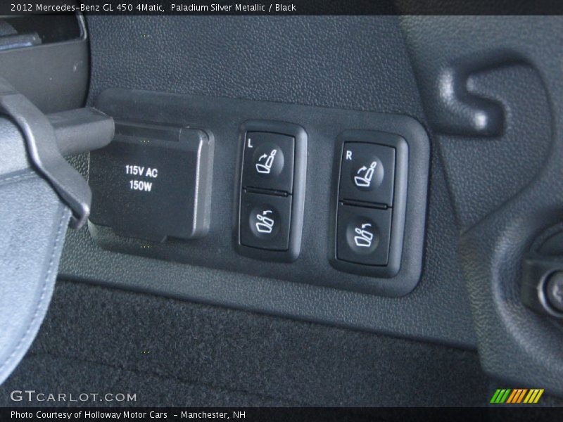 Paladium Silver Metallic / Black 2012 Mercedes-Benz GL 450 4Matic