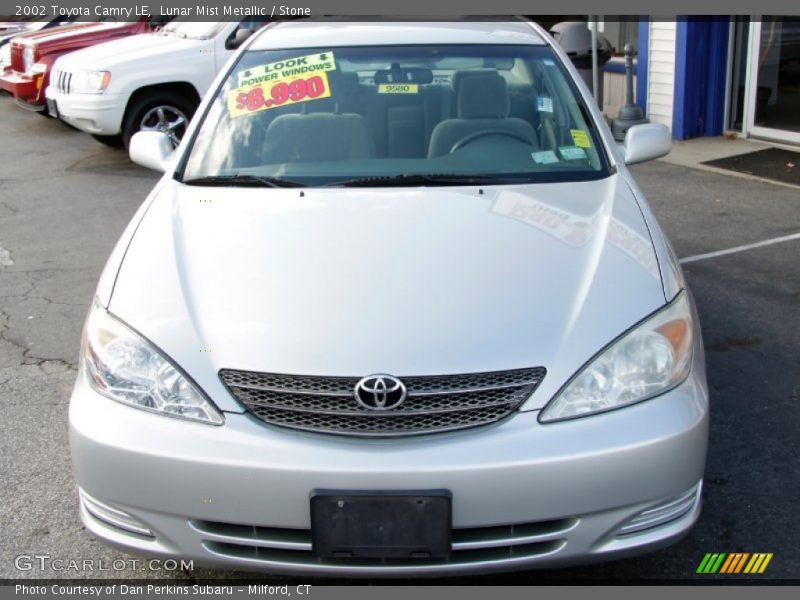 Lunar Mist Metallic / Stone 2002 Toyota Camry LE