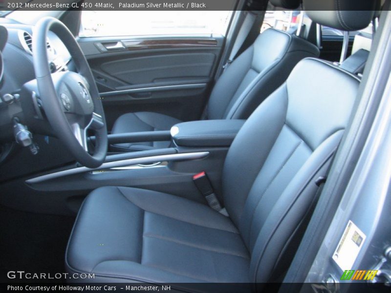 Paladium Silver Metallic / Black 2012 Mercedes-Benz GL 450 4Matic