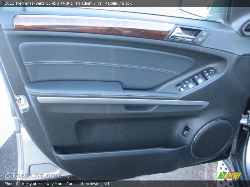 Paladium Silver Metallic / Black 2012 Mercedes-Benz GL 450 4Matic