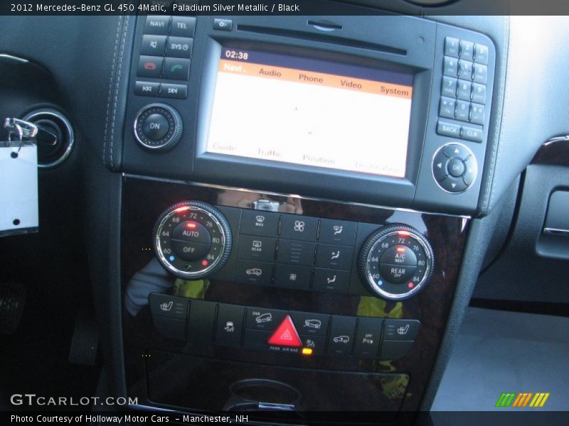 Paladium Silver Metallic / Black 2012 Mercedes-Benz GL 450 4Matic
