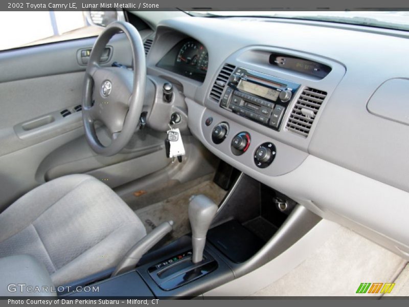 Lunar Mist Metallic / Stone 2002 Toyota Camry LE