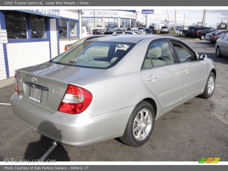 Lunar Mist Metallic / Stone 2002 Toyota Camry LE