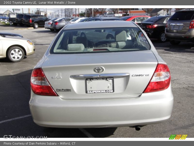 Lunar Mist Metallic / Stone 2002 Toyota Camry LE