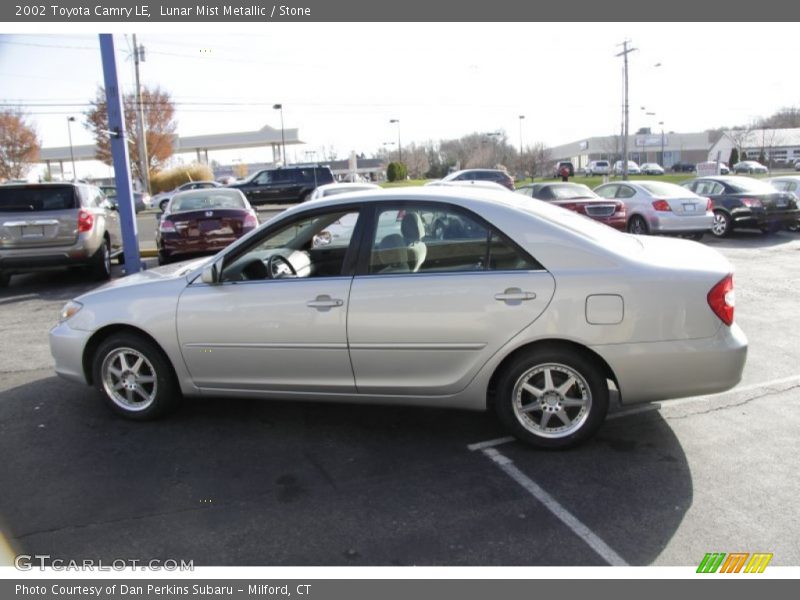 Lunar Mist Metallic / Stone 2002 Toyota Camry LE