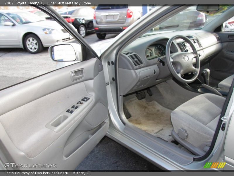 Lunar Mist Metallic / Stone 2002 Toyota Camry LE