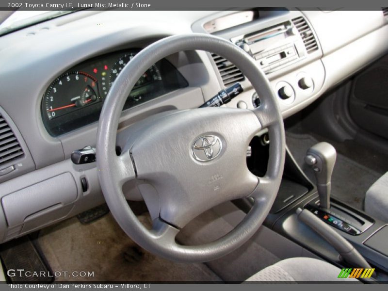 Lunar Mist Metallic / Stone 2002 Toyota Camry LE