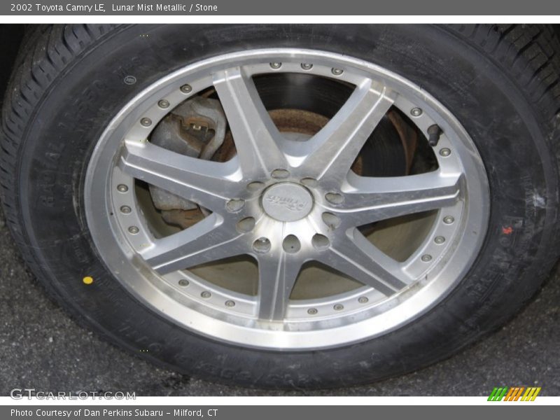 Lunar Mist Metallic / Stone 2002 Toyota Camry LE