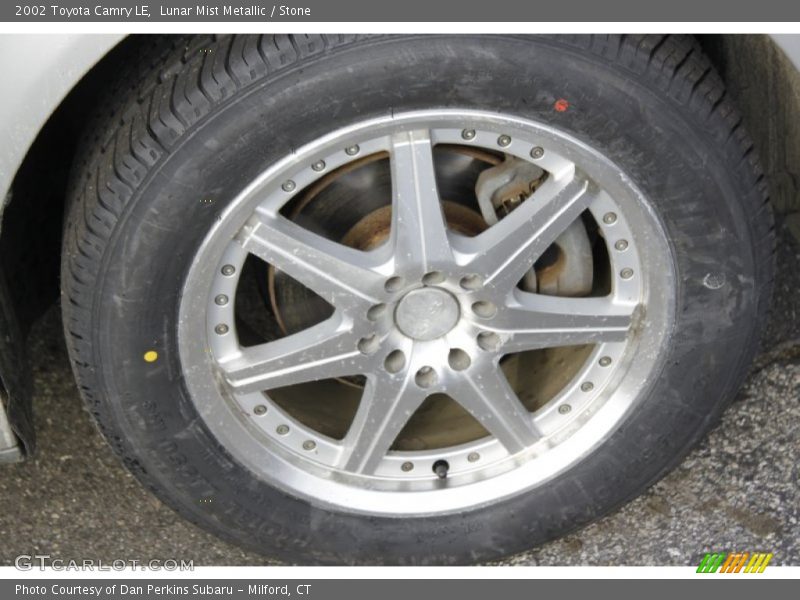 Lunar Mist Metallic / Stone 2002 Toyota Camry LE