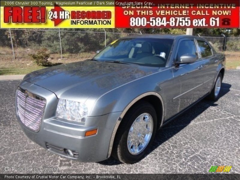 Magnesium Pearlcoat / Dark Slate Gray/Light Slate Gray 2006 Chrysler 300 Touring