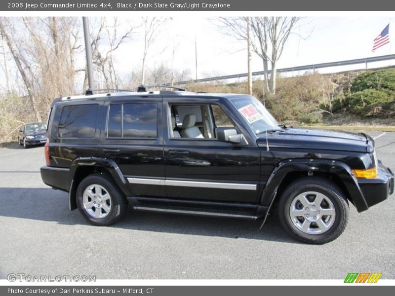 Black / Dark Slate Gray/Light Graystone 2006 Jeep Commander Limited 4x4