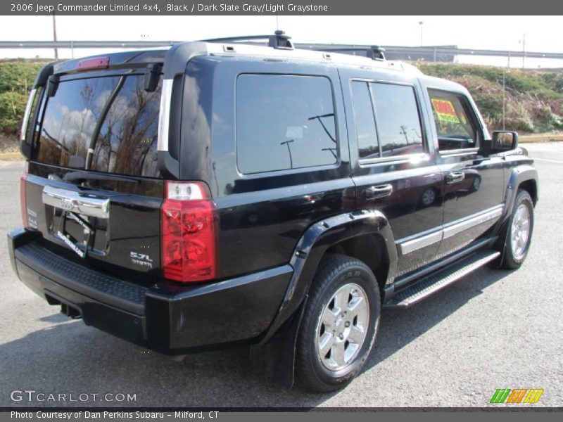 Black / Dark Slate Gray/Light Graystone 2006 Jeep Commander Limited 4x4