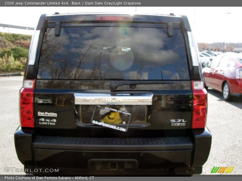 Black / Dark Slate Gray/Light Graystone 2006 Jeep Commander Limited 4x4
