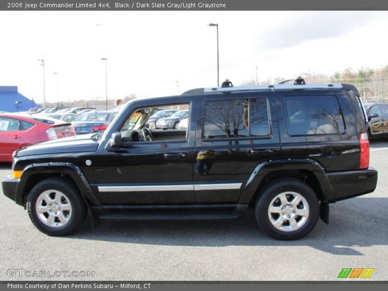 Black / Dark Slate Gray/Light Graystone 2006 Jeep Commander Limited 4x4
