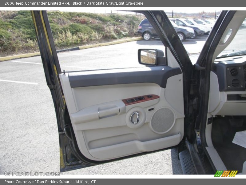 Black / Dark Slate Gray/Light Graystone 2006 Jeep Commander Limited 4x4