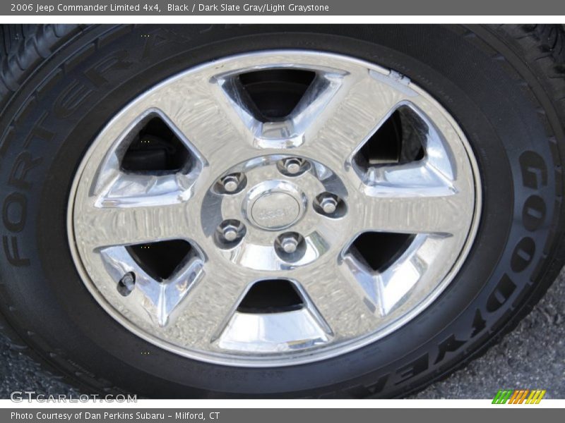 Black / Dark Slate Gray/Light Graystone 2006 Jeep Commander Limited 4x4