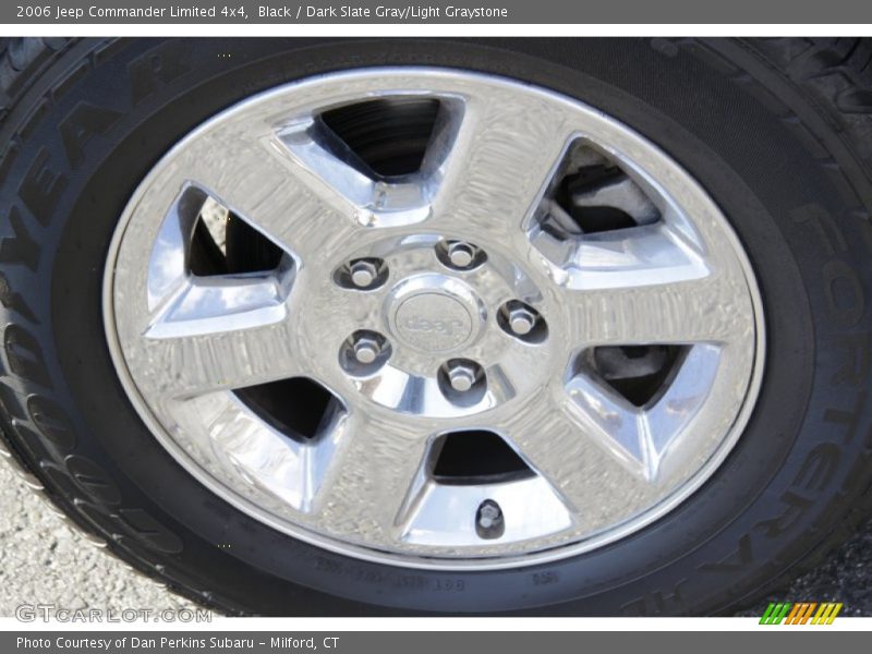 Black / Dark Slate Gray/Light Graystone 2006 Jeep Commander Limited 4x4