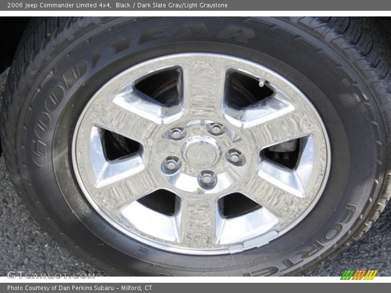 Black / Dark Slate Gray/Light Graystone 2006 Jeep Commander Limited 4x4