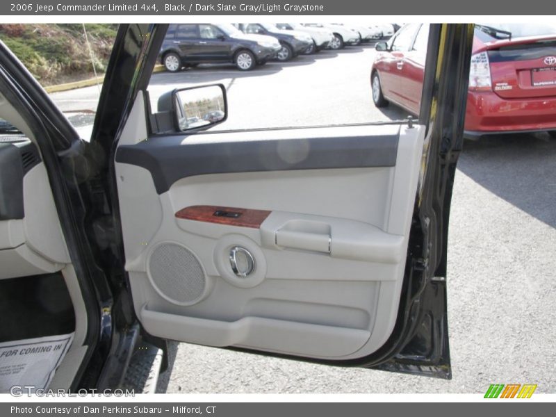 Black / Dark Slate Gray/Light Graystone 2006 Jeep Commander Limited 4x4