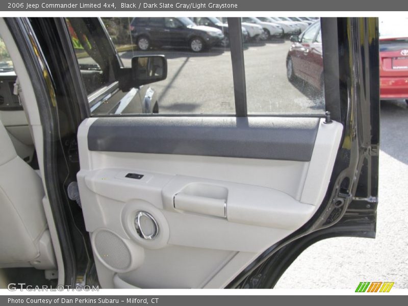 Black / Dark Slate Gray/Light Graystone 2006 Jeep Commander Limited 4x4