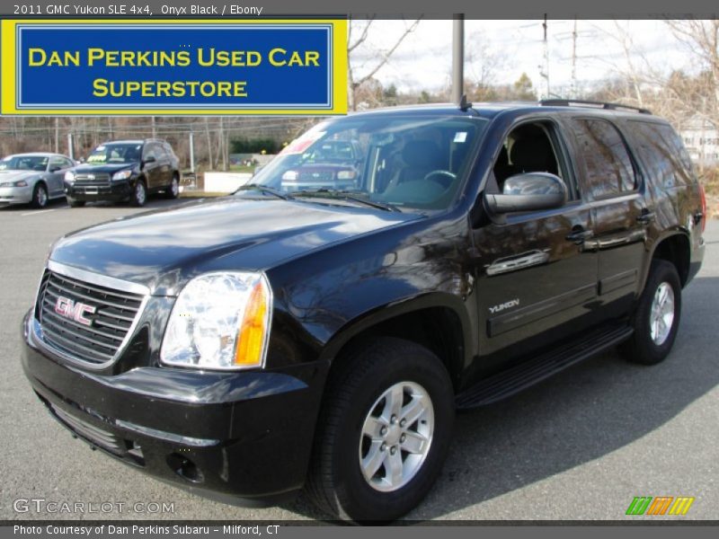 Onyx Black / Ebony 2011 GMC Yukon SLE 4x4
