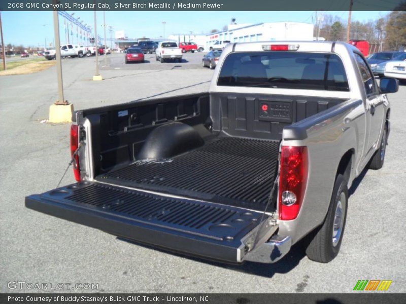 Silver Birch Metallic / Medium Pewter 2008 GMC Canyon SL Regular Cab