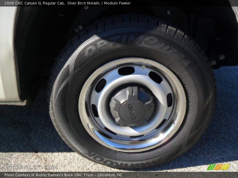 Silver Birch Metallic / Medium Pewter 2008 GMC Canyon SL Regular Cab