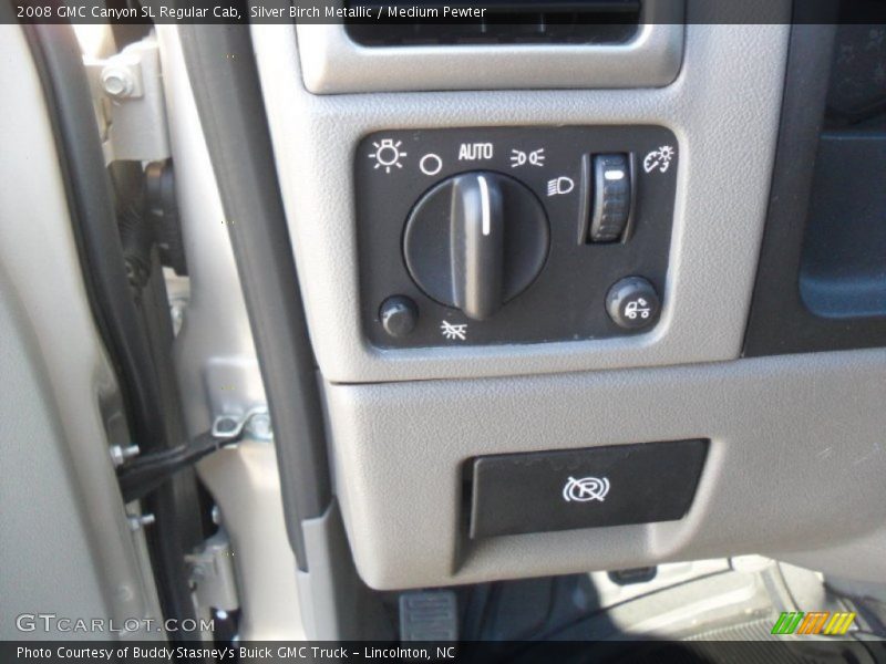 Silver Birch Metallic / Medium Pewter 2008 GMC Canyon SL Regular Cab