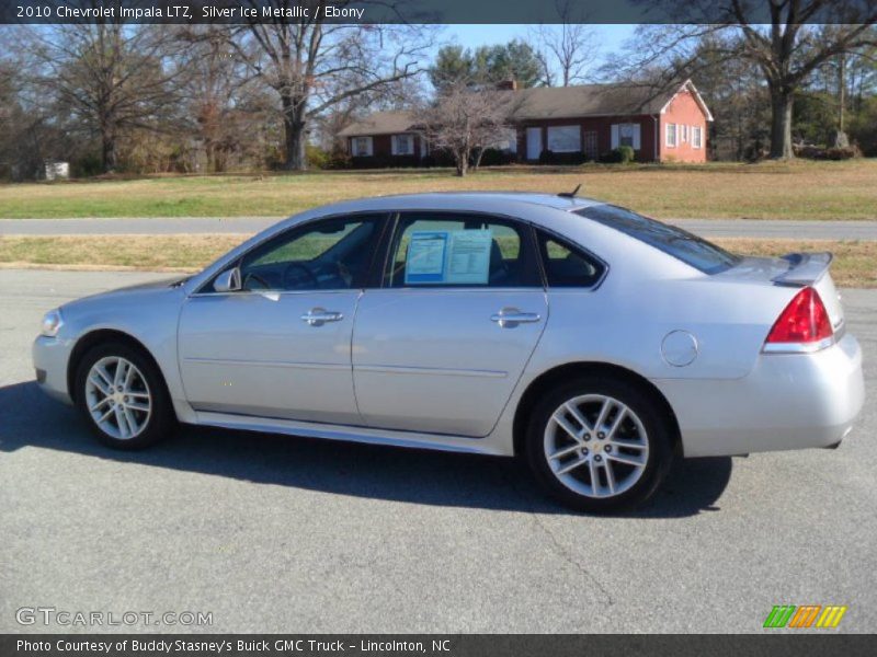 Silver Ice Metallic / Ebony 2010 Chevrolet Impala LTZ