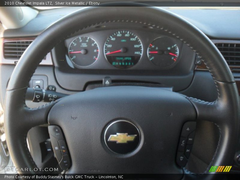 Silver Ice Metallic / Ebony 2010 Chevrolet Impala LTZ