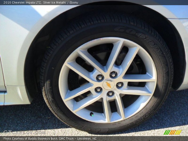Silver Ice Metallic / Ebony 2010 Chevrolet Impala LTZ
