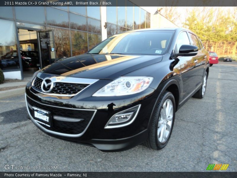 Brilliant Black / Black 2011 Mazda CX-9 Grand Touring AWD