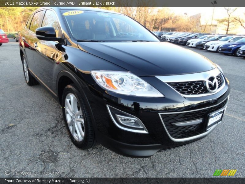 Brilliant Black / Black 2011 Mazda CX-9 Grand Touring AWD