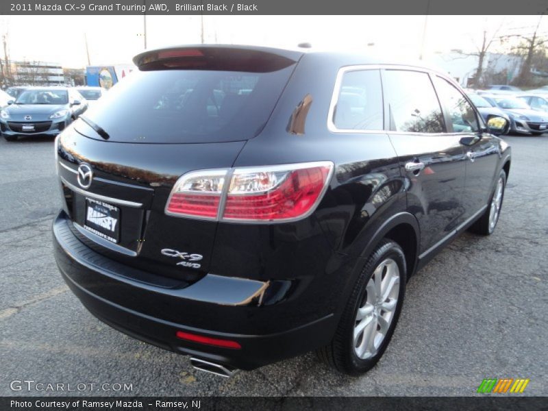 Brilliant Black / Black 2011 Mazda CX-9 Grand Touring AWD