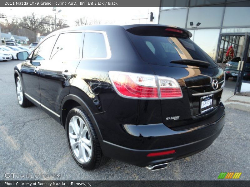 Brilliant Black / Black 2011 Mazda CX-9 Grand Touring AWD