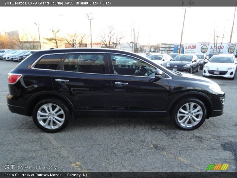 Brilliant Black / Black 2011 Mazda CX-9 Grand Touring AWD