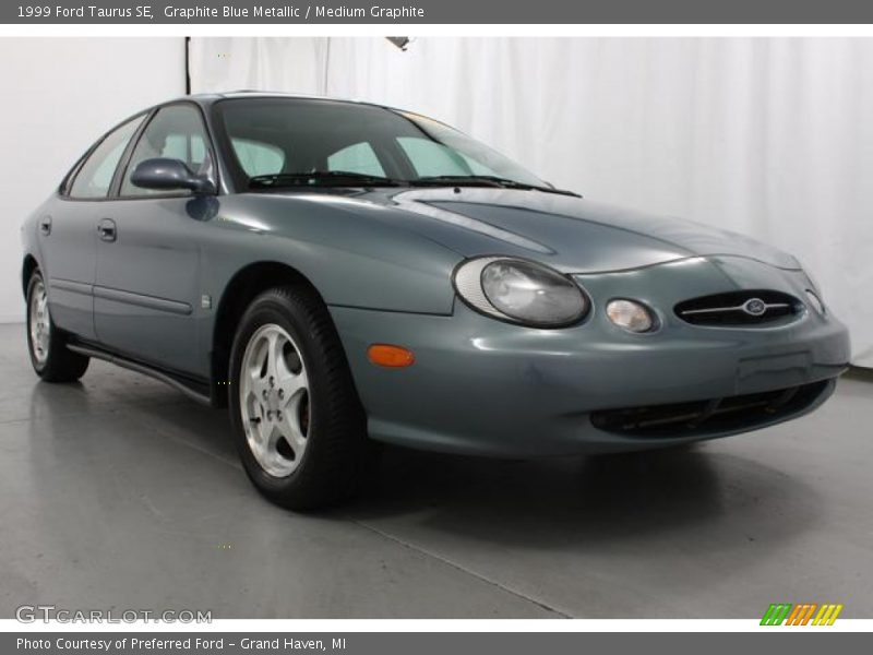 Graphite Blue Metallic / Medium Graphite 1999 Ford Taurus SE