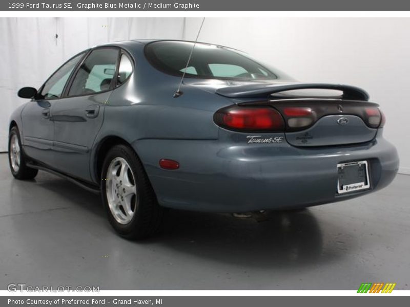 Graphite Blue Metallic / Medium Graphite 1999 Ford Taurus SE