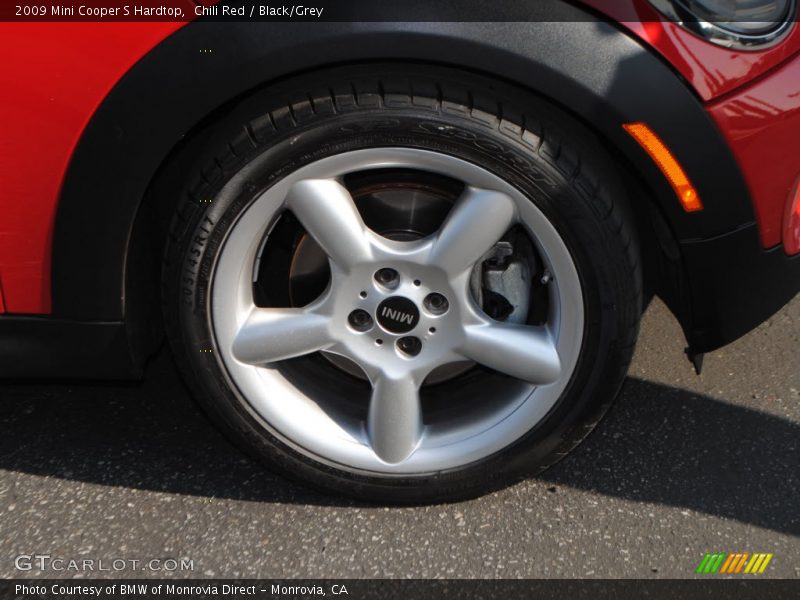 Chili Red / Black/Grey 2009 Mini Cooper S Hardtop