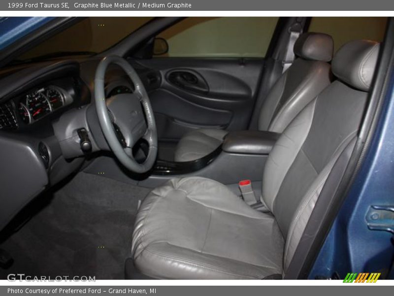 Graphite Blue Metallic / Medium Graphite 1999 Ford Taurus SE